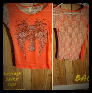 Laced back shirt